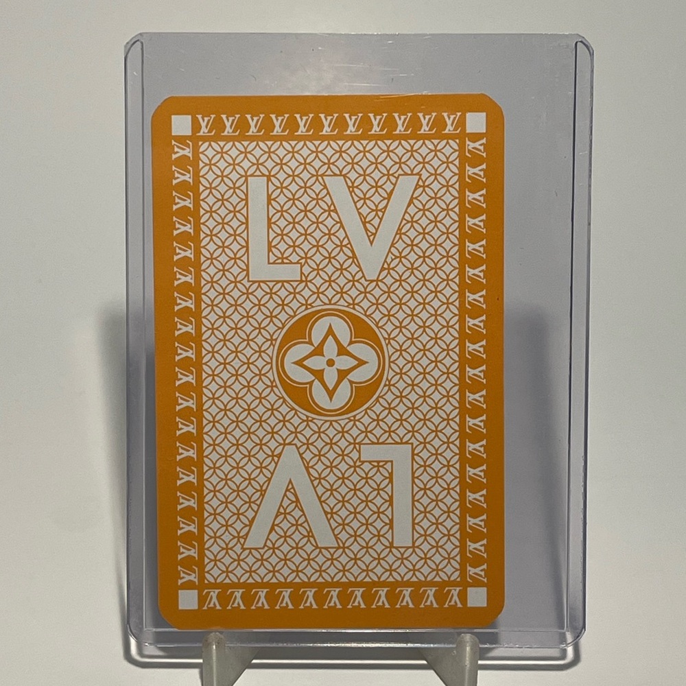 Louis Vuitton 6 of Diamonds Playing Card
